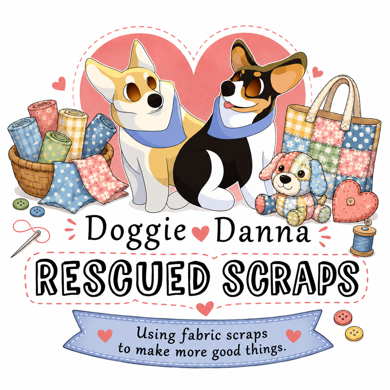 Doggie Danna Rescued Scraps