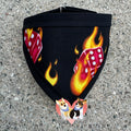 Flaming Dice Pet Bandanna