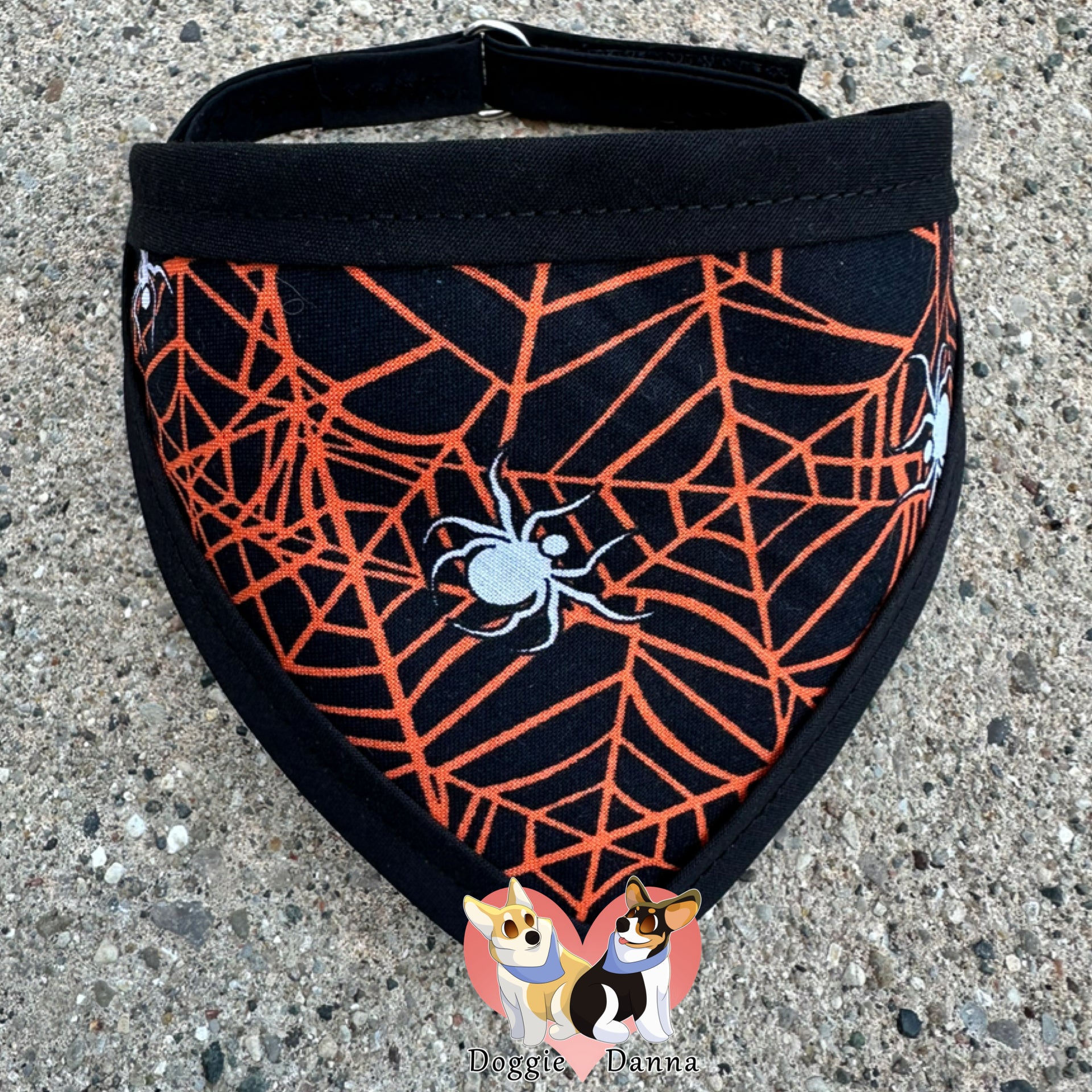 Spider Web Pet Bandanna