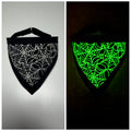 Glow-In-The-Dark Spiderwebs Pet Bandanna (Oct 2026)