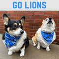 Lions Fun Fabric Pet Bandanna