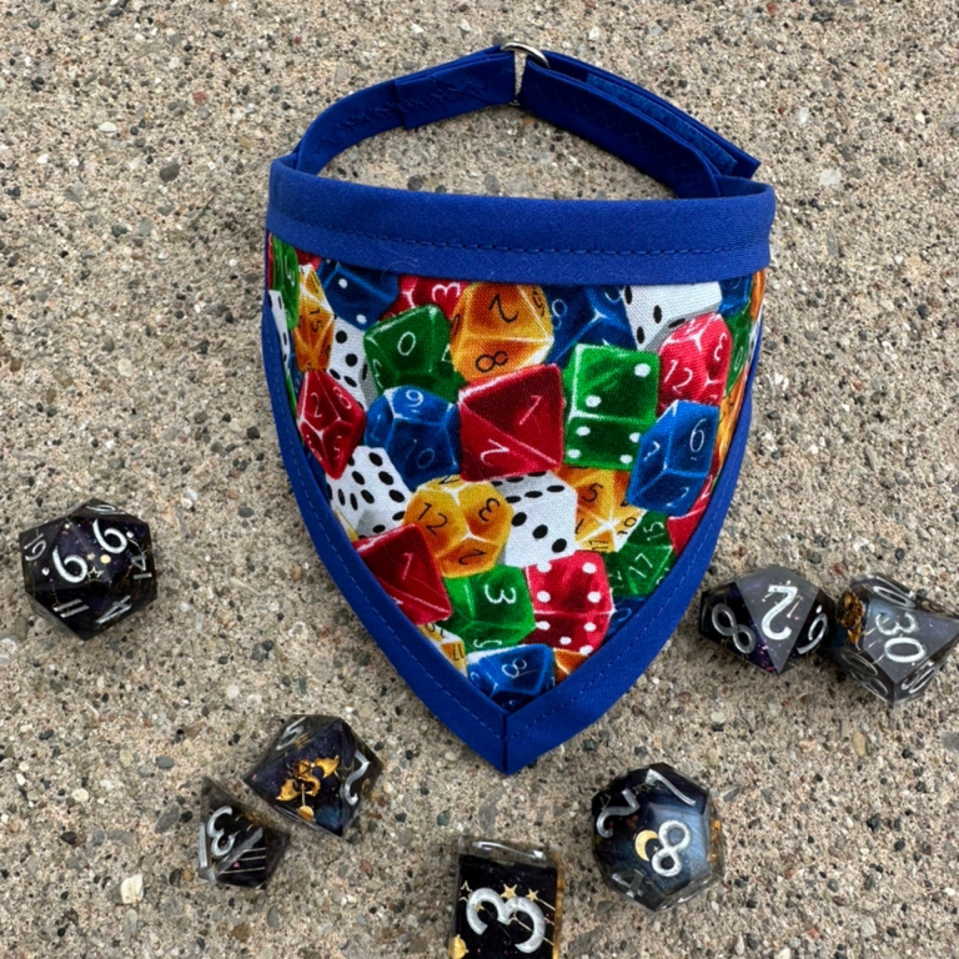 Packed Dice Pet Bandannas