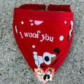 I Woof You Pet Bandanna