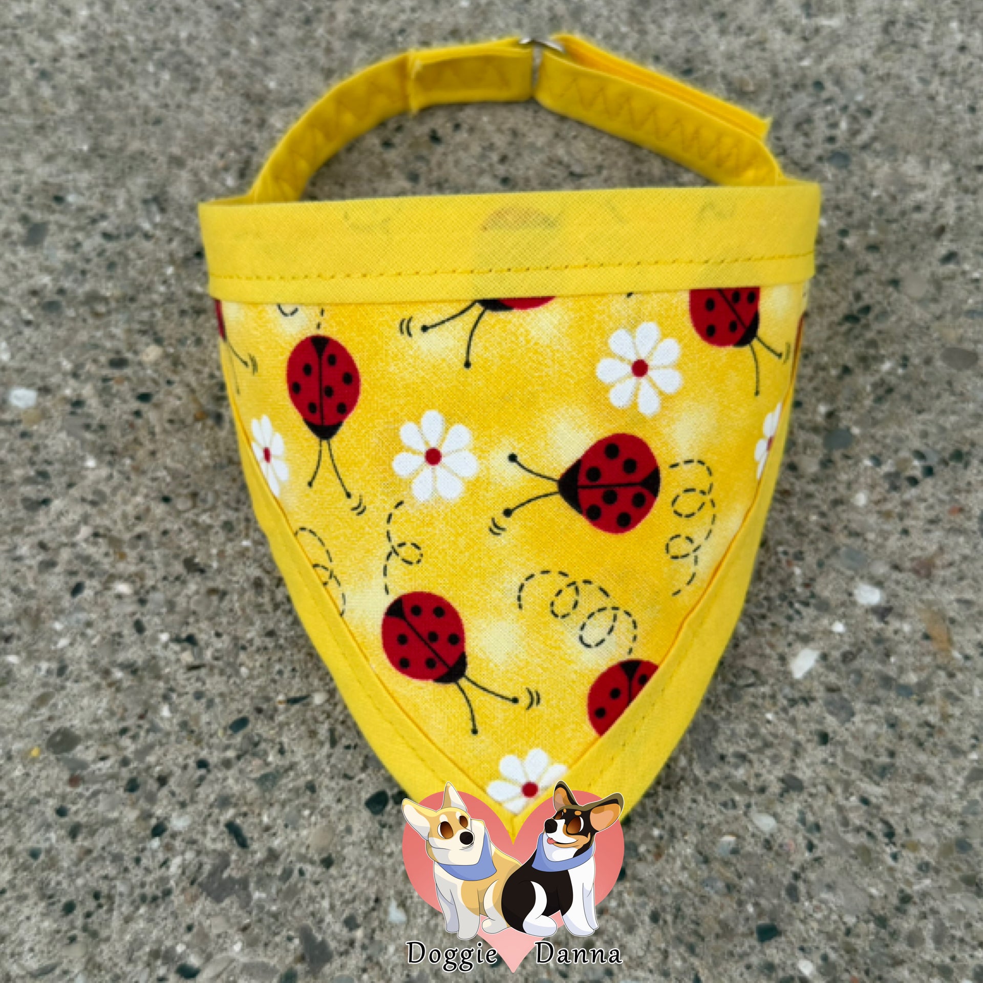 Ladybug and Daisy Pet Bandanna