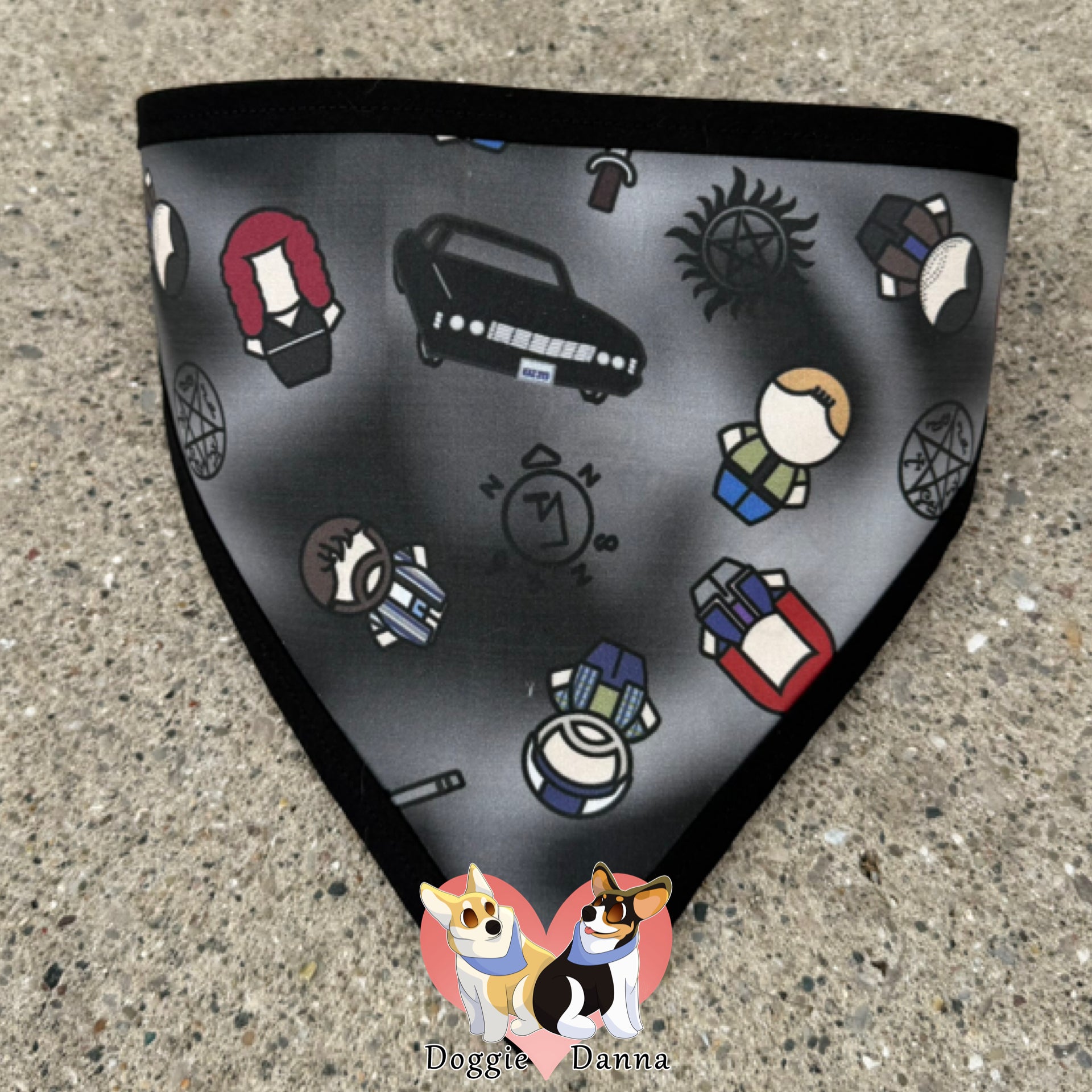Supernatural Characters Pet Bandanna