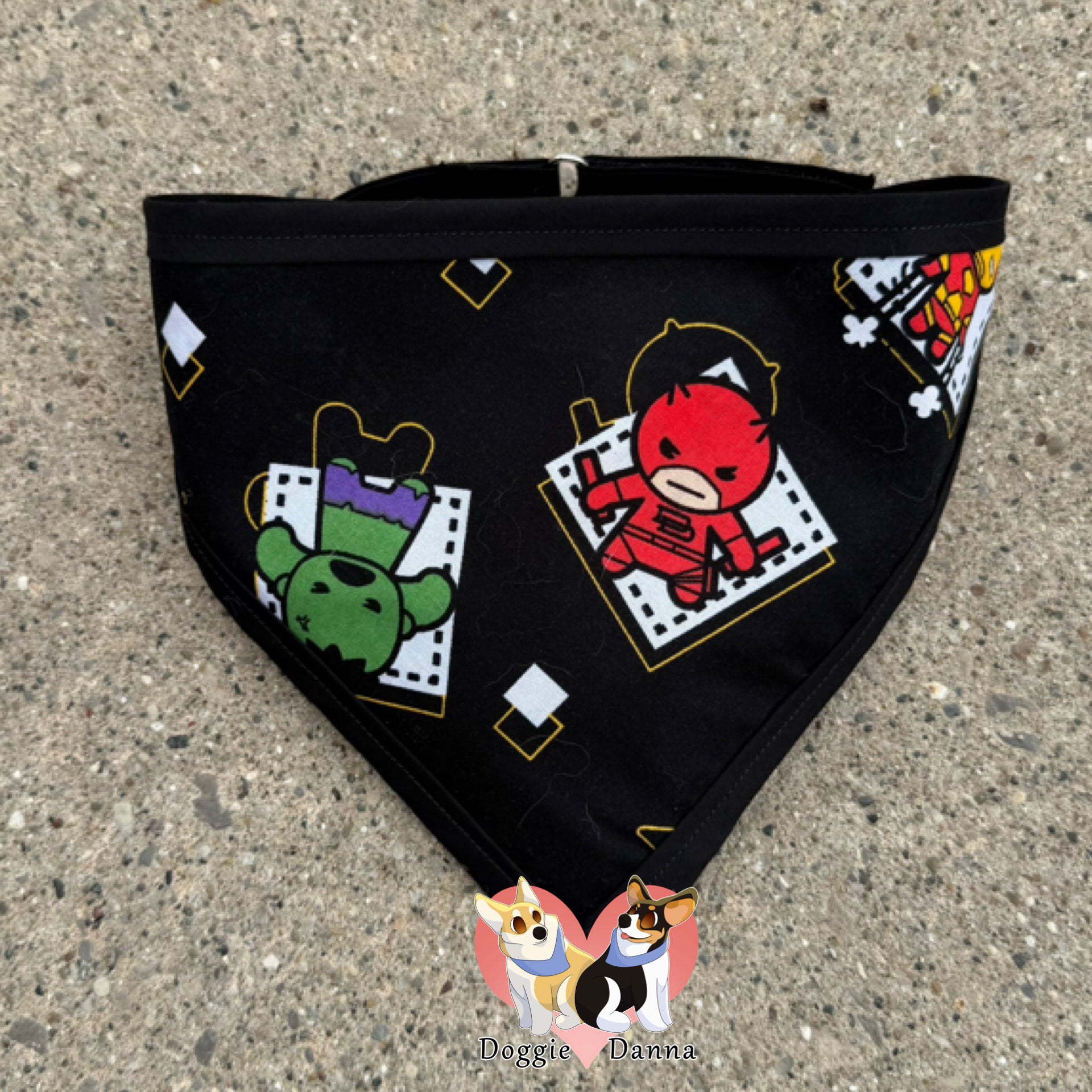 Marvel Characters Kawaii Pet Bandanna