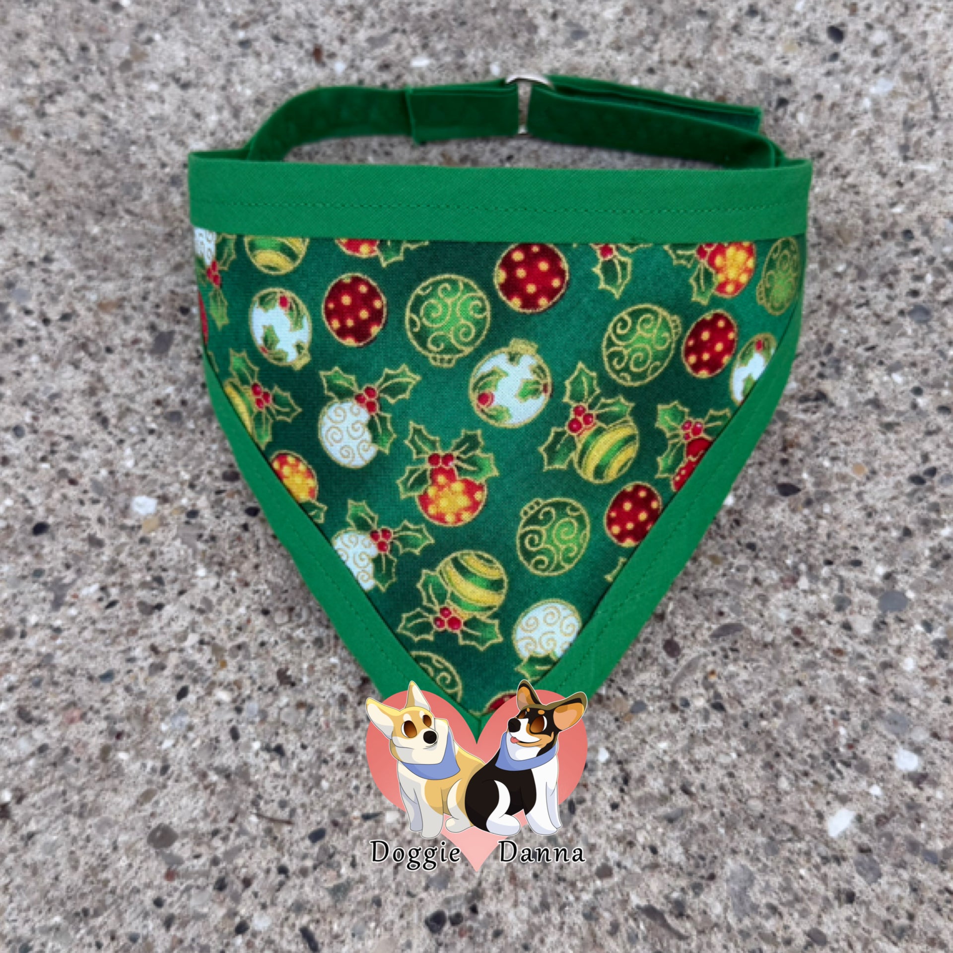 Christmas Ornaments Pet Bandanna