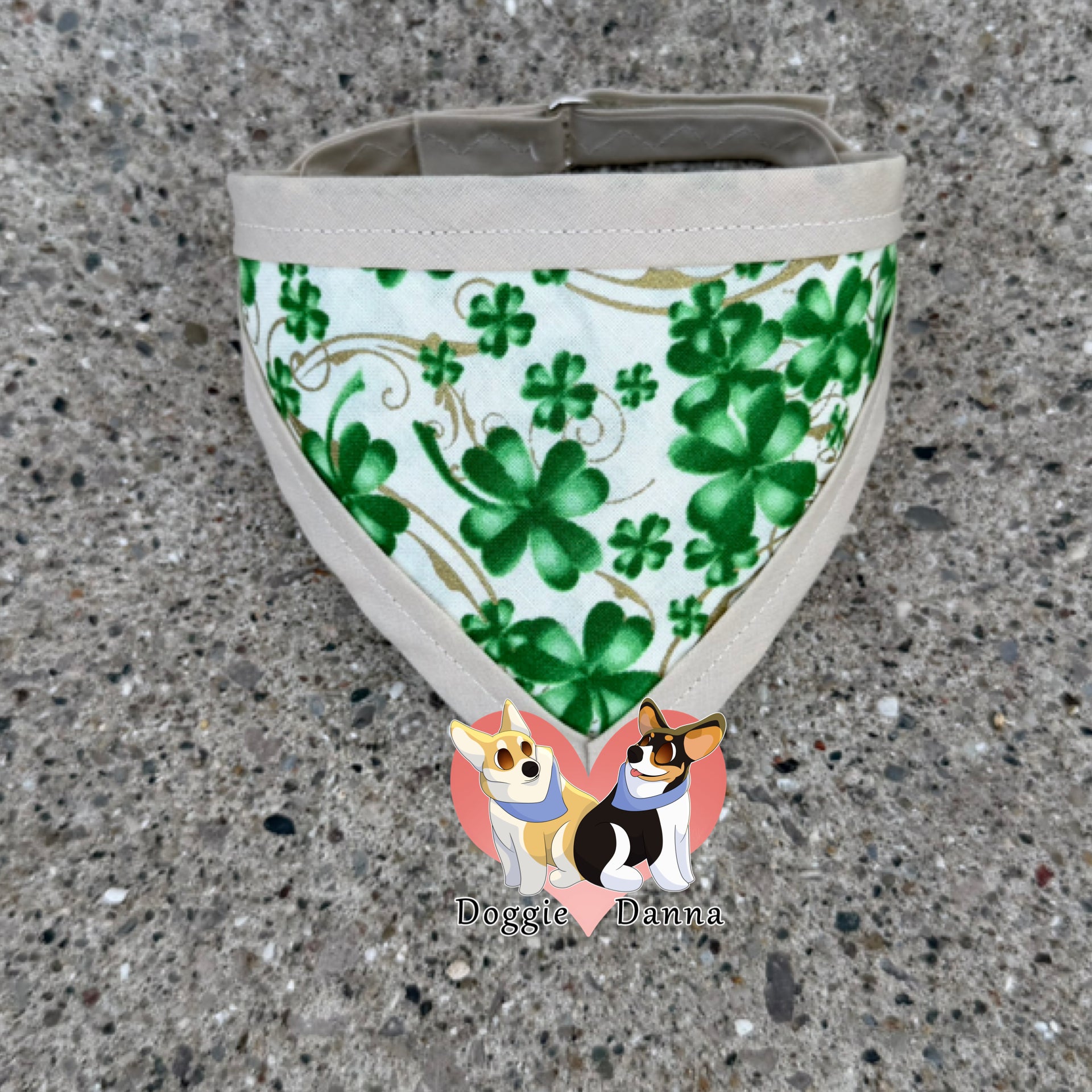Four Leaf Clover Pet Bandanna