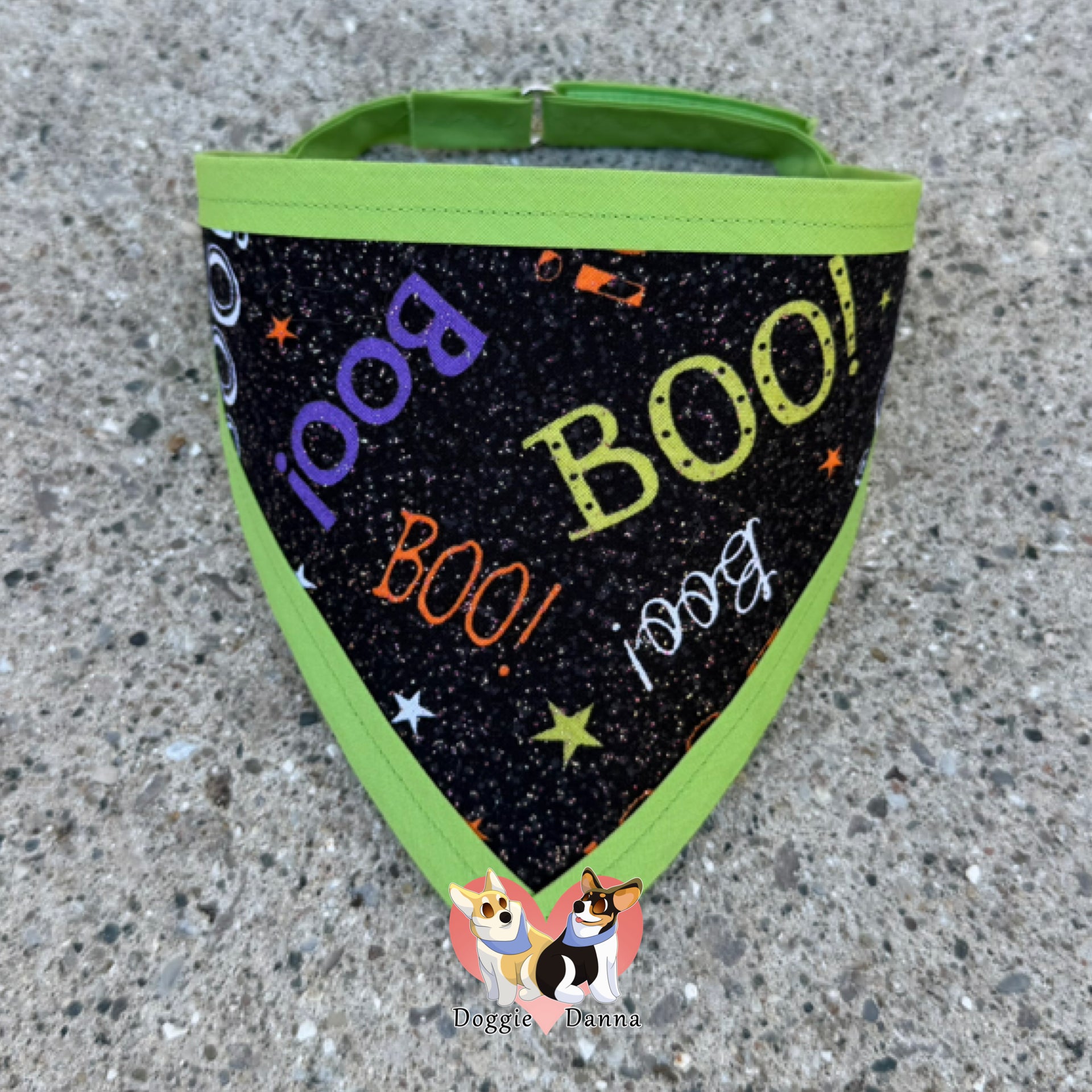 Glitter BOO Pet Bandanna