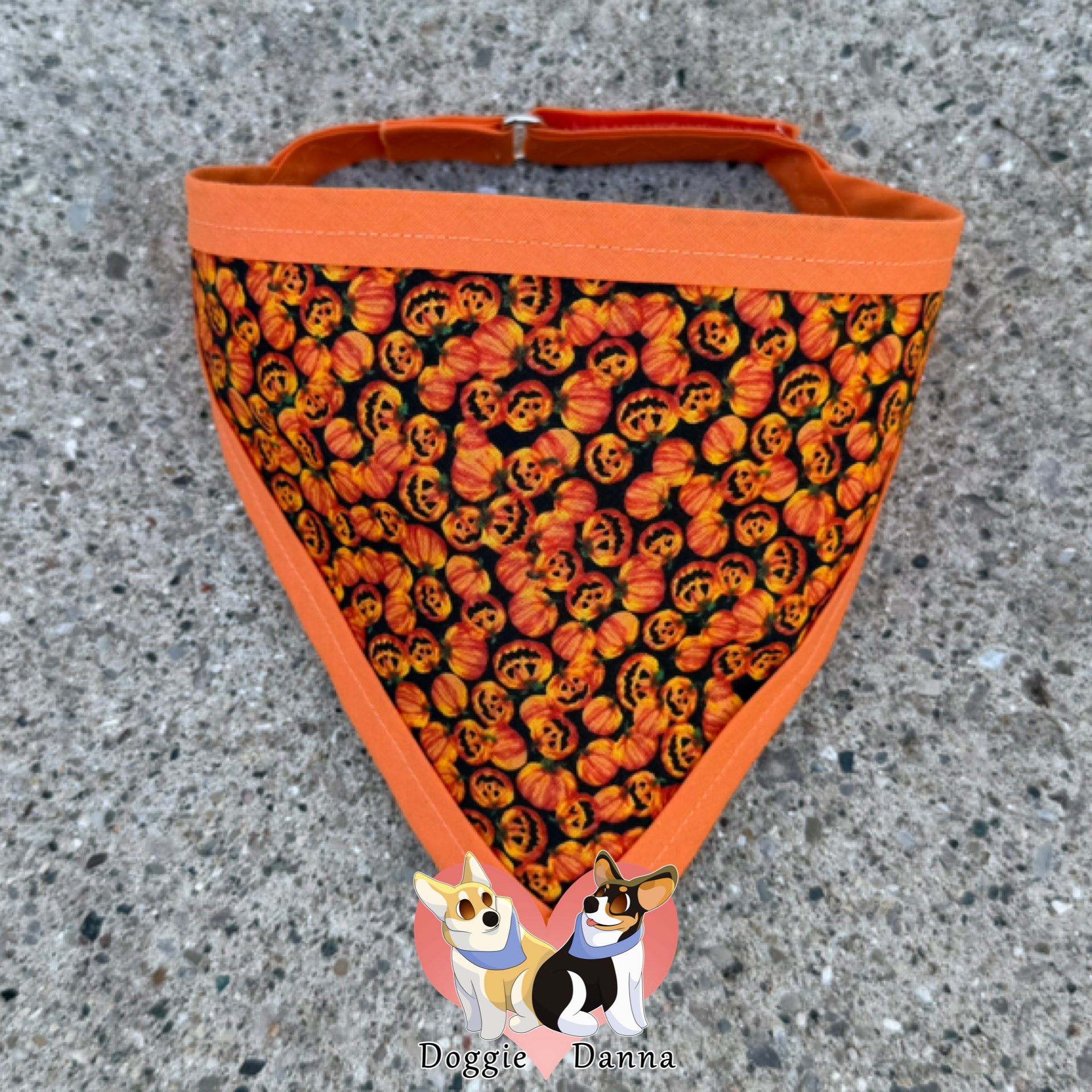 Jack-O-Lantern Pet Bandanna