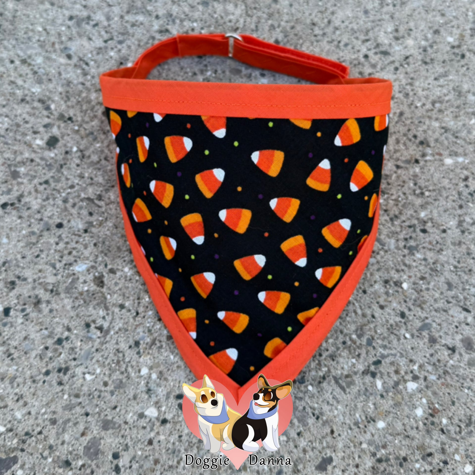 Candy Corn Pet Bandanna