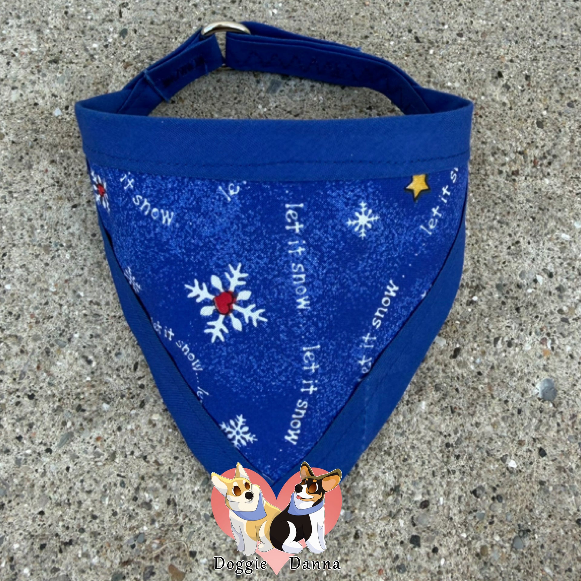 Let it Snow Pet Bandanna