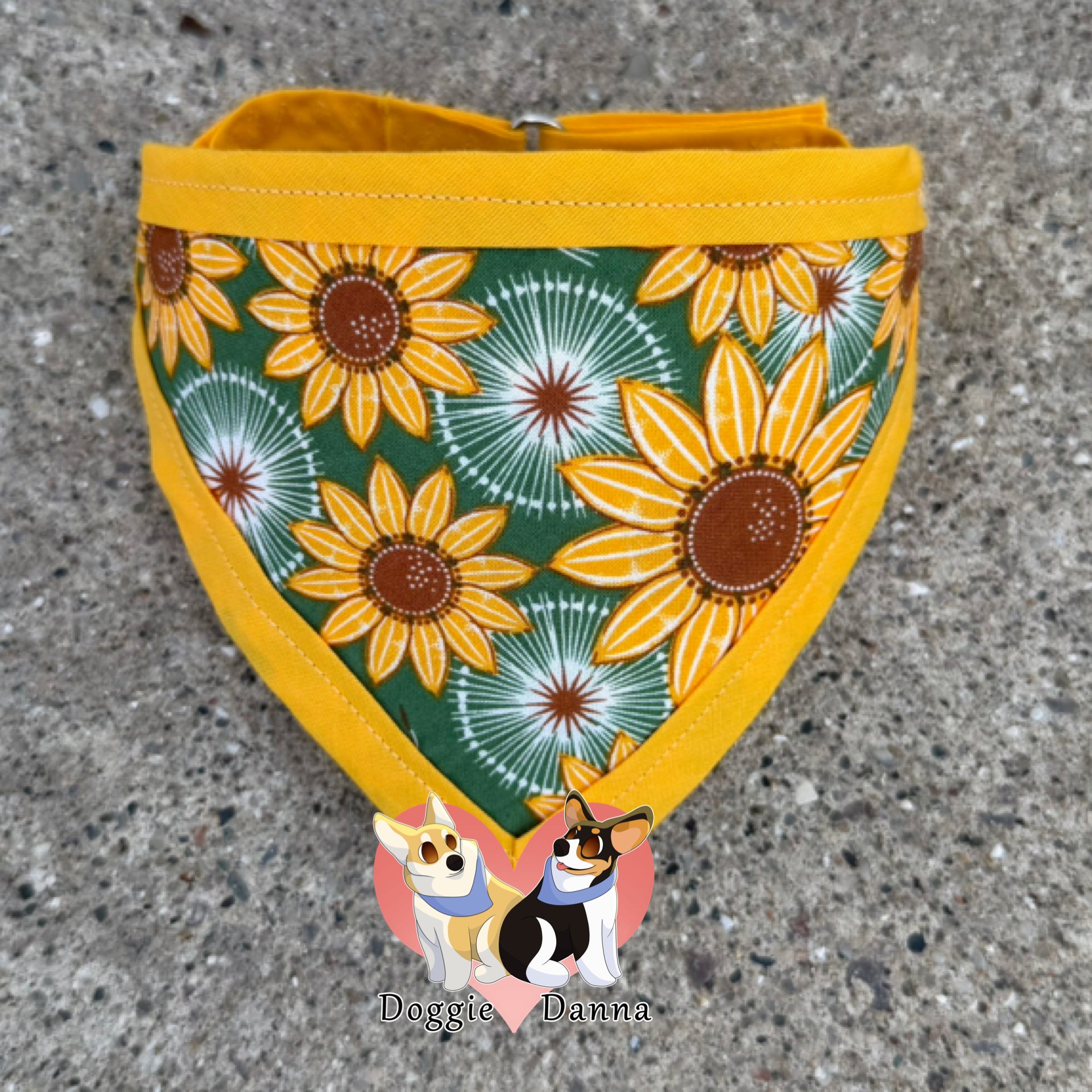 Sunflower Pet Bandanna