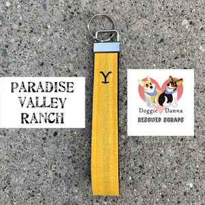 Paradise Valley Ranch Wristlet Key Fob